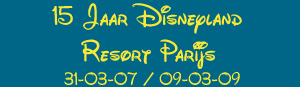 15 jaar Disneyland Parijs 2007/2008