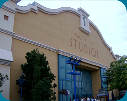 Disney Studios 1 (vanuit Animation Courtyard zijde genomen)