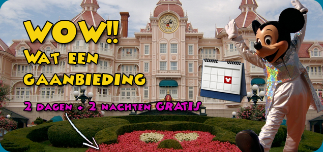 Disneyland Parijs aanbieding 2015