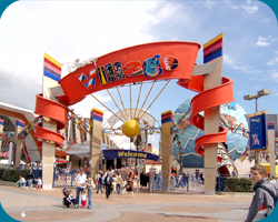 Ingang Disney Village