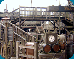 Frontierland: Big Thunder Mountain.