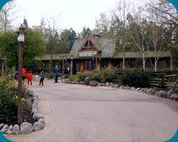 Disneyland Railroad: Frontierland Station.