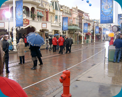 Main Street USA afgesloten voor normale bezoekers