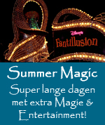 14 juli 2007 tot 25 augustus 2007 - Summer Magic! Extra lang open en genieten van extra vele entertainment & parades.